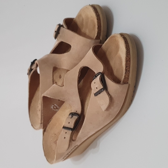 Mephisto Mobils Teri Wedge  Sandals - Picture 1 of 8